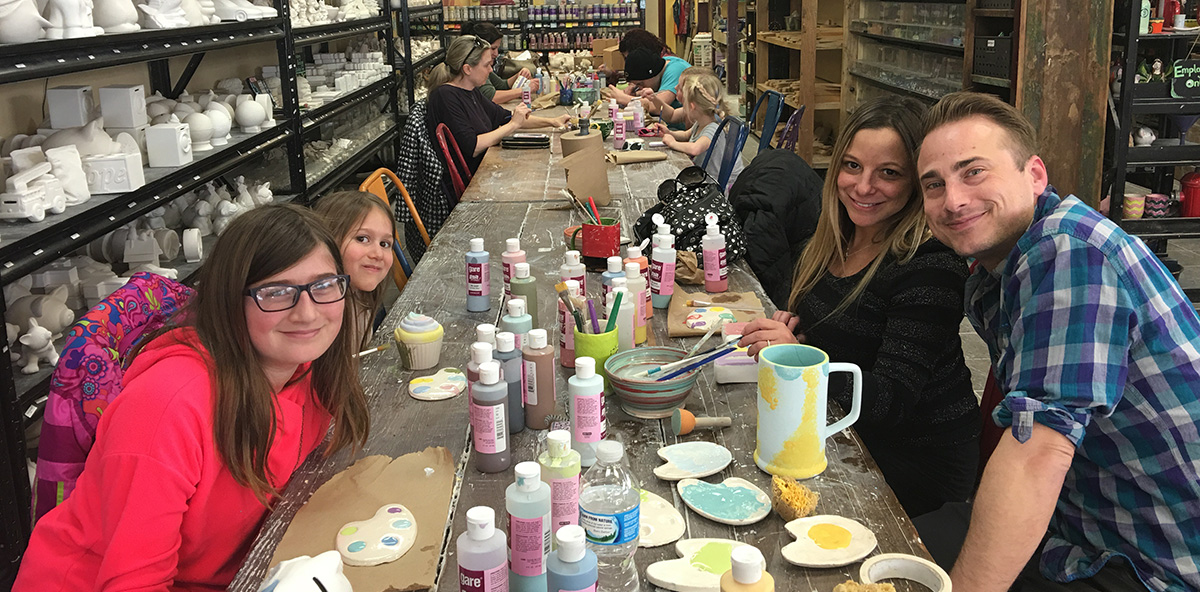 home Creative Arts Studios Royal Oak Pottery Painting