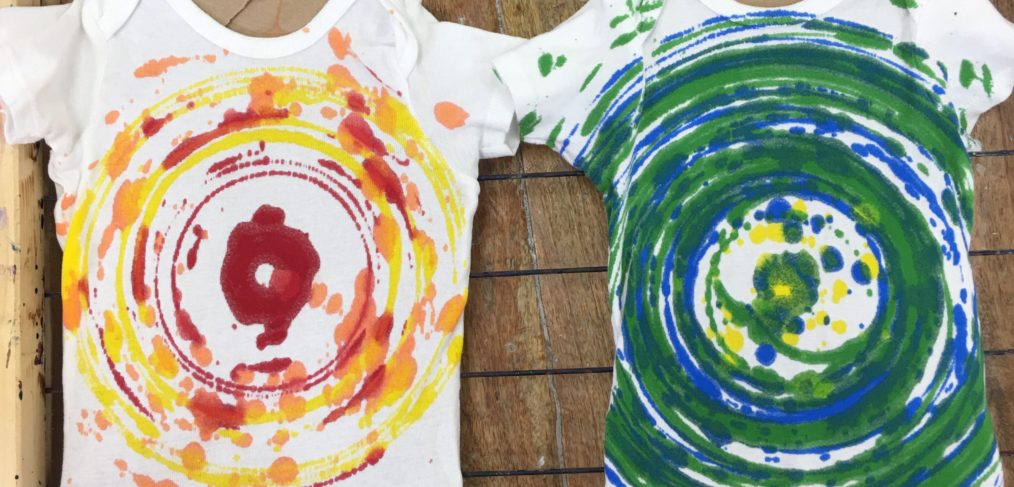 Spin Art Tee Shirts