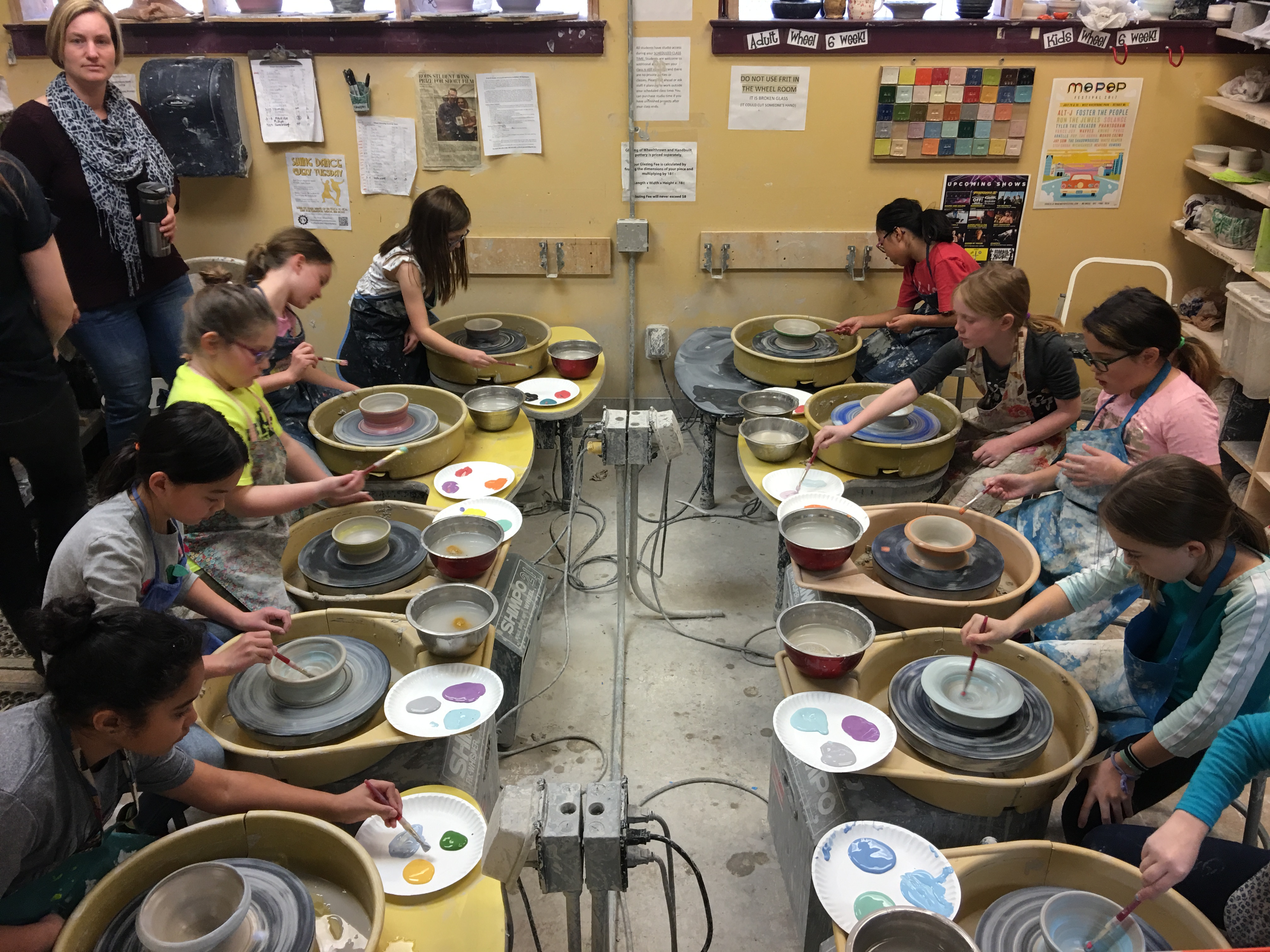 Beginner Pottery Wheel Classes — Clawson Clay Guild