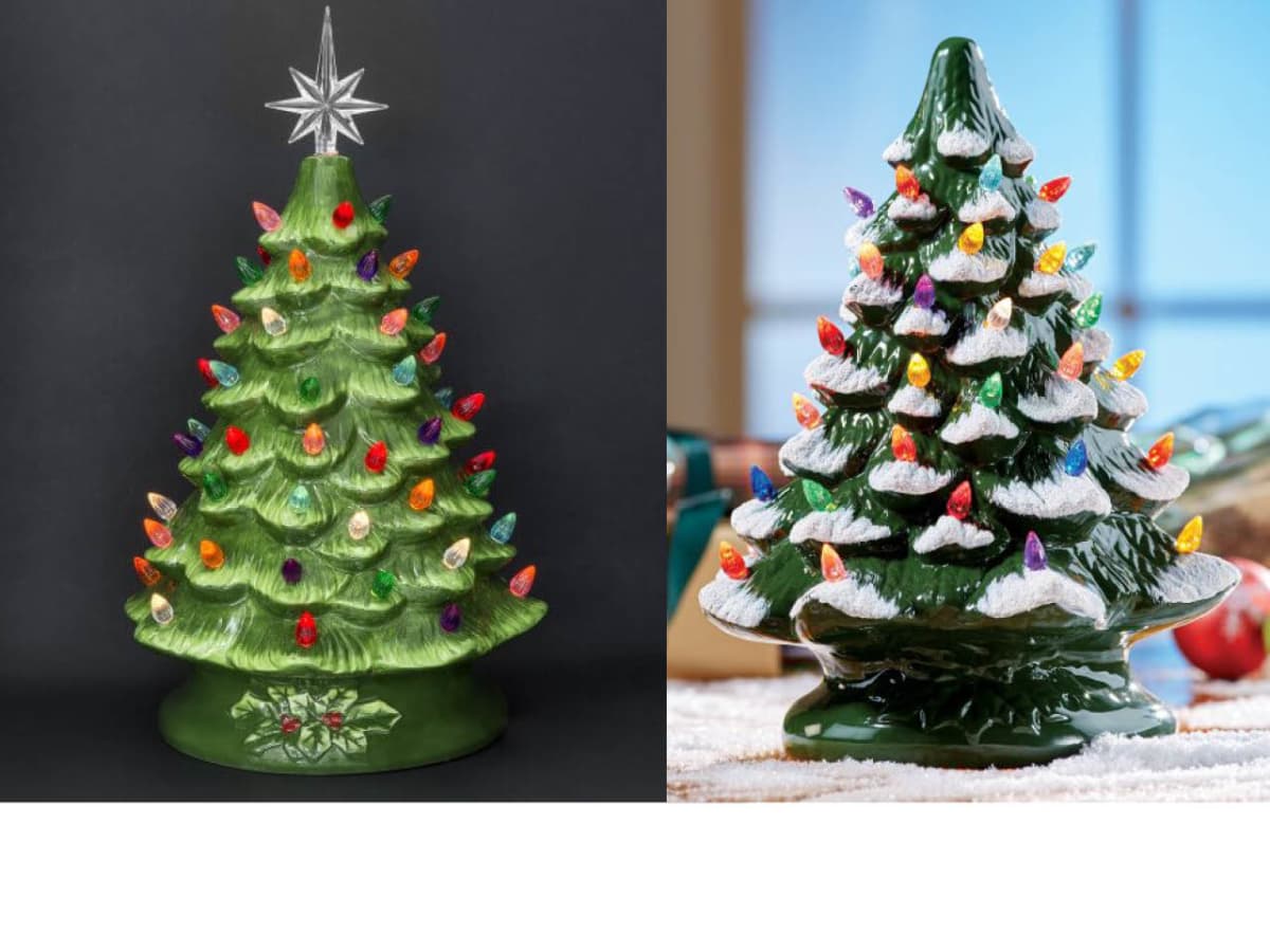 ceramic christmas tree painting near me