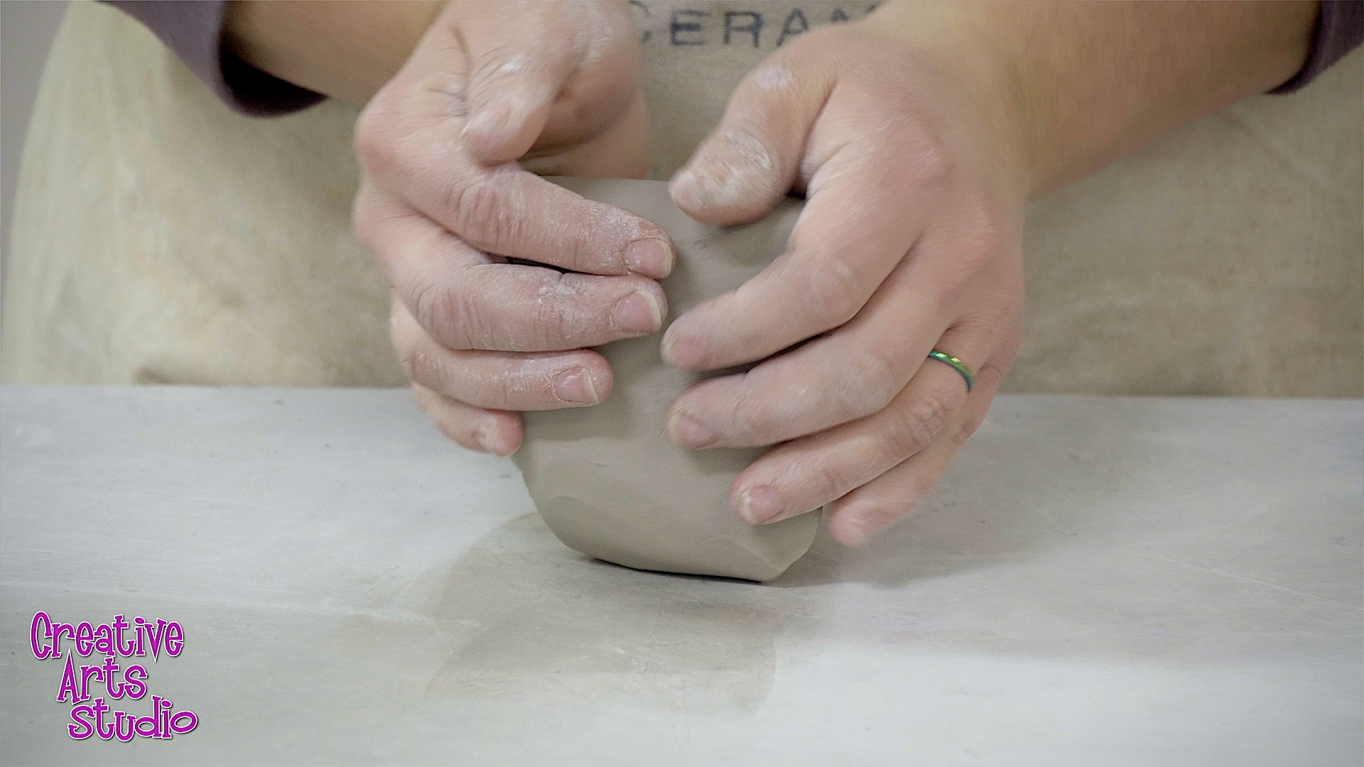 How to Center Clay A StepbyStep Guide Creative Arts Studios Royal