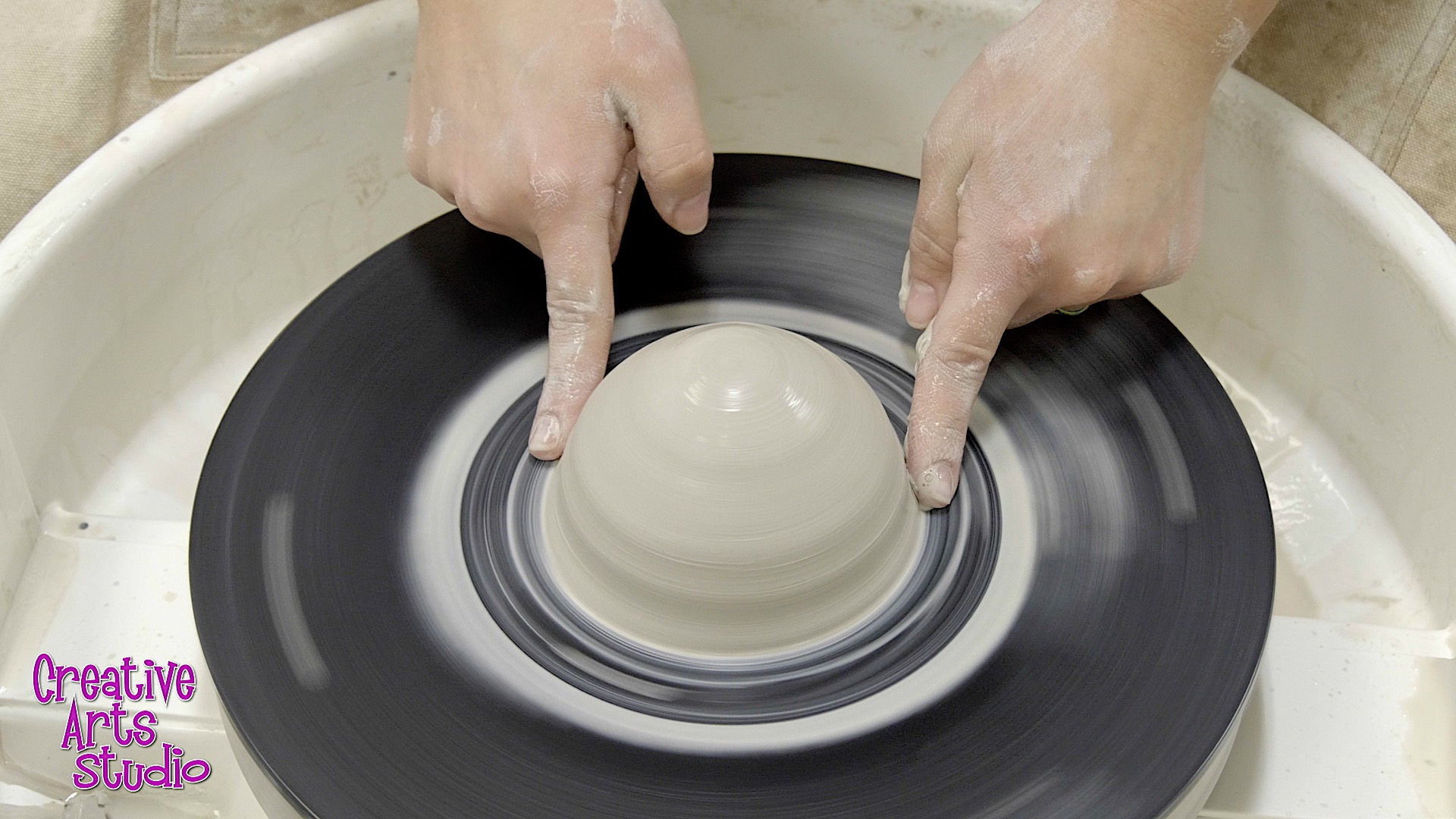 How to Center Clay A StepbyStep Guide Creative Arts Studios Royal